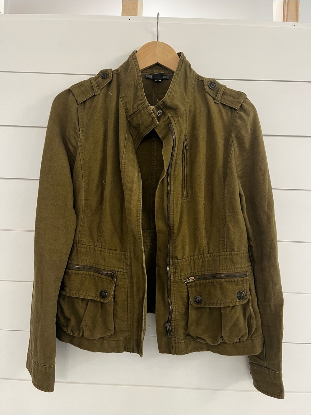 Ann Taylor Olive Green Jacket
